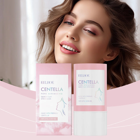 Centella Asiatica Clay Mask Stick Exfoliating Soothing Skin Cleaning Repair Facial Pores Control Oil Moisturizing Clean Mask 27g Peaceful Pleasures Health and Wellness