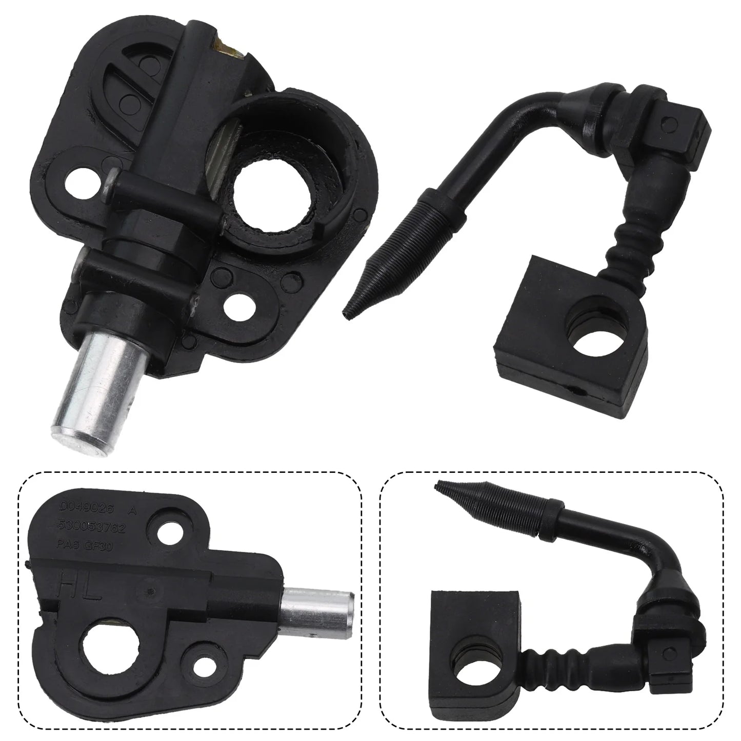 Oil Pump Nozzle Assembly Replacement Spare Part Partner Chainsaw 350