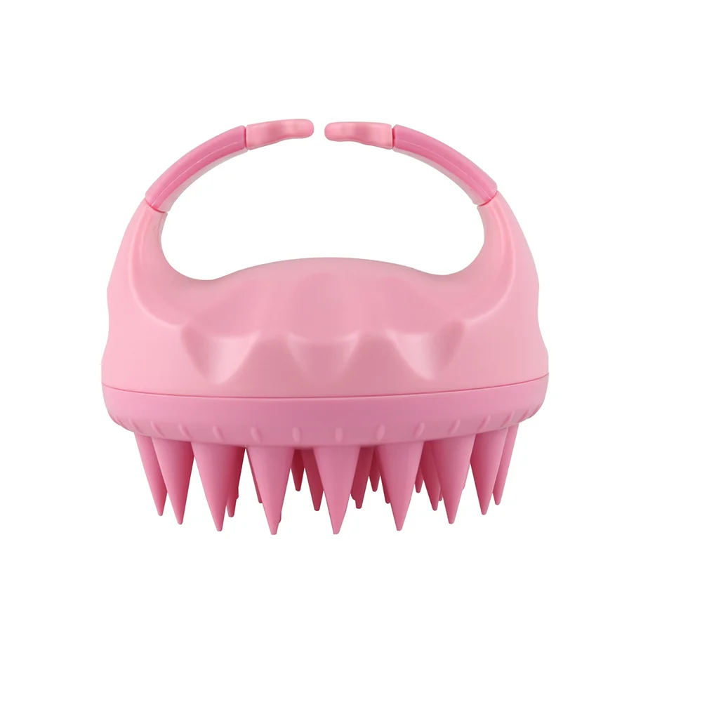 Silicone Scalp Massage Brush – Shampoo & Hair Washing Comb