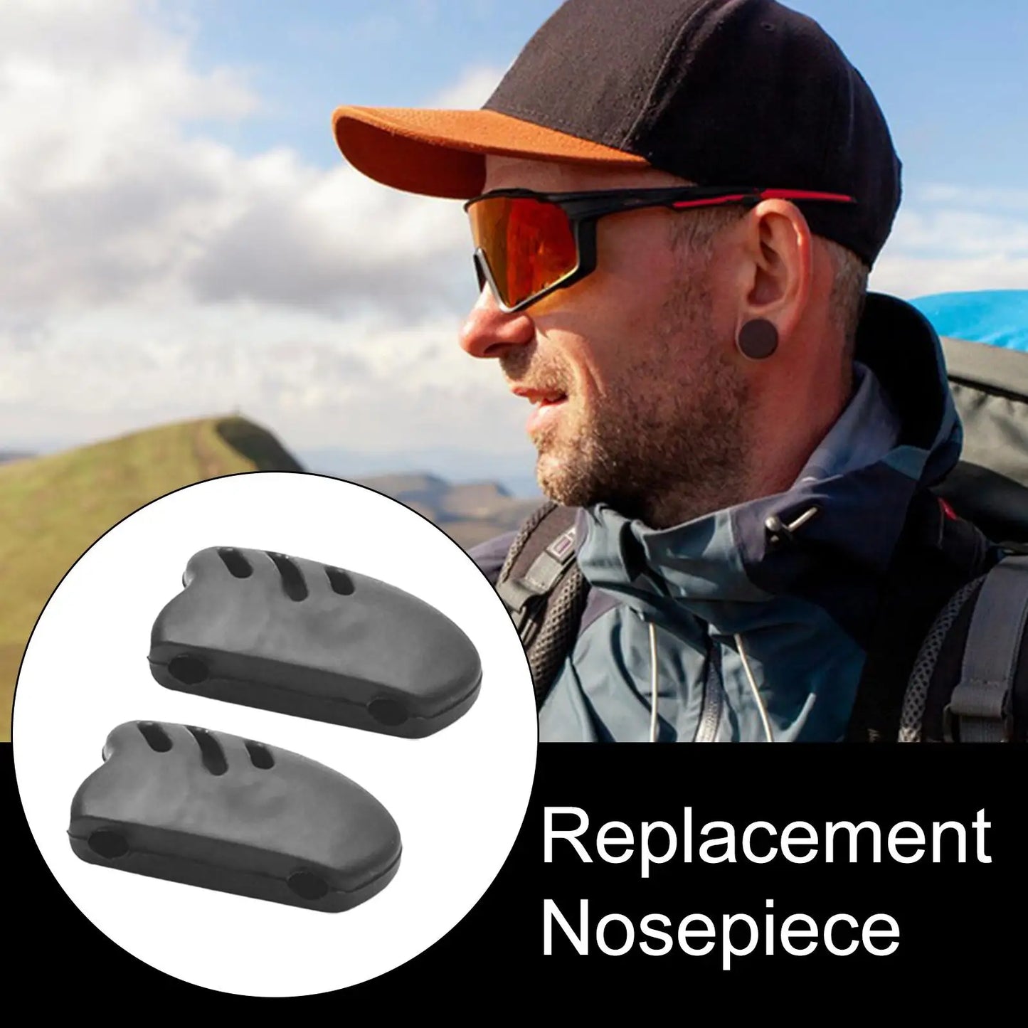 Soft Anti-Slip Nose Pads for Eyeglasses & Sunglasses Eyeglass Nose Pads Peaceful Pleasures Health and Wellness