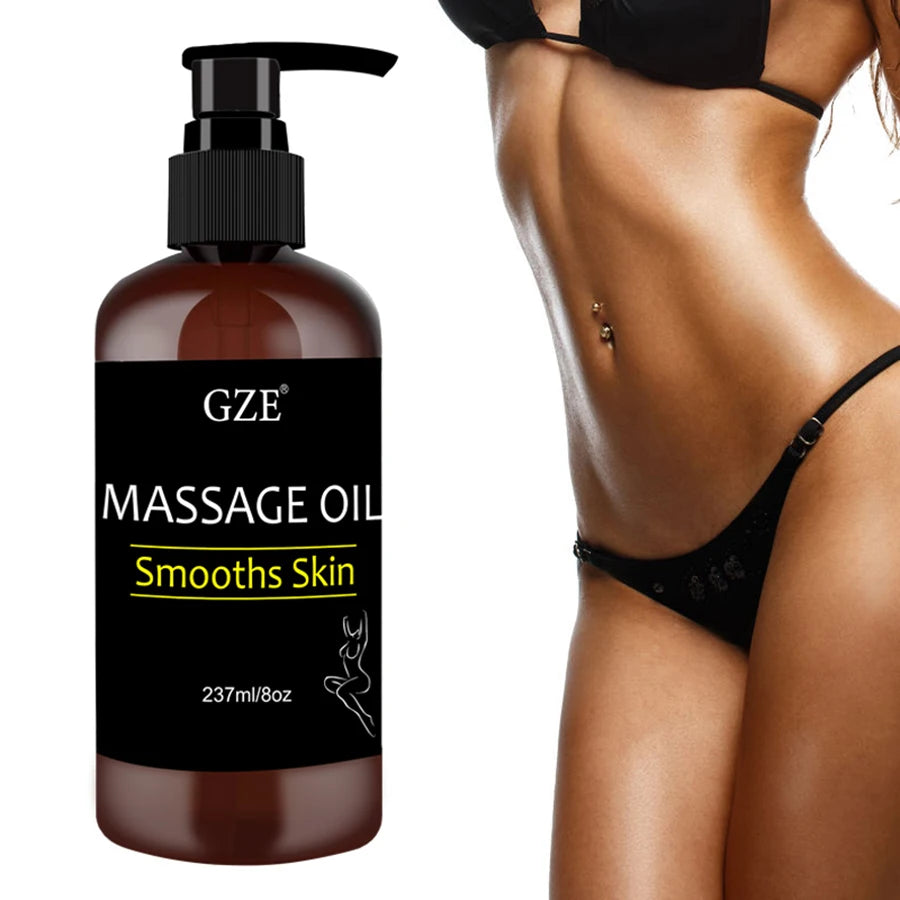 GZE Collagen & Stem Cell Body Massage Oil – Firming Moisturizer