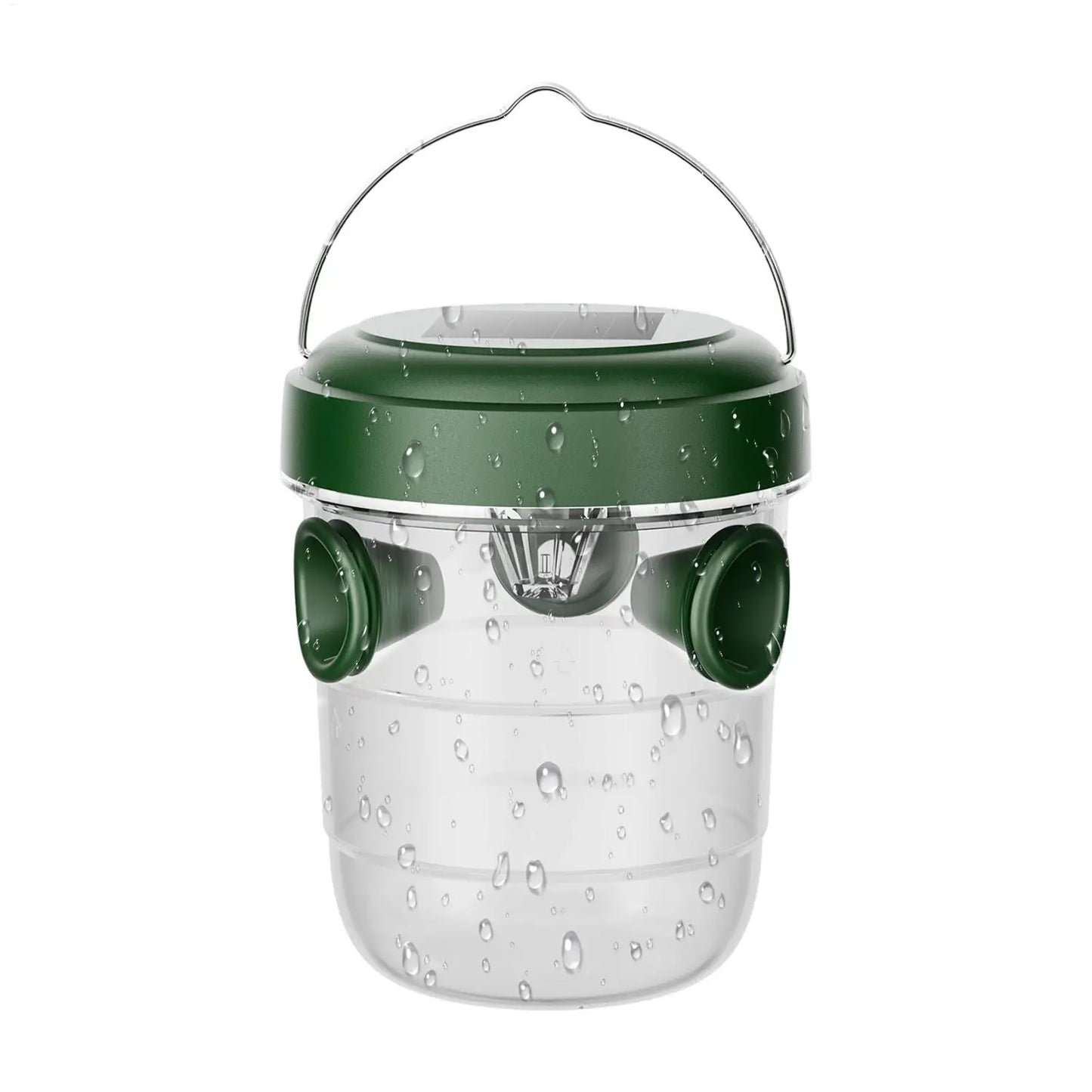 Solar Wasp & Hornet Trap – Reusable Outdoor Hanging Catcher