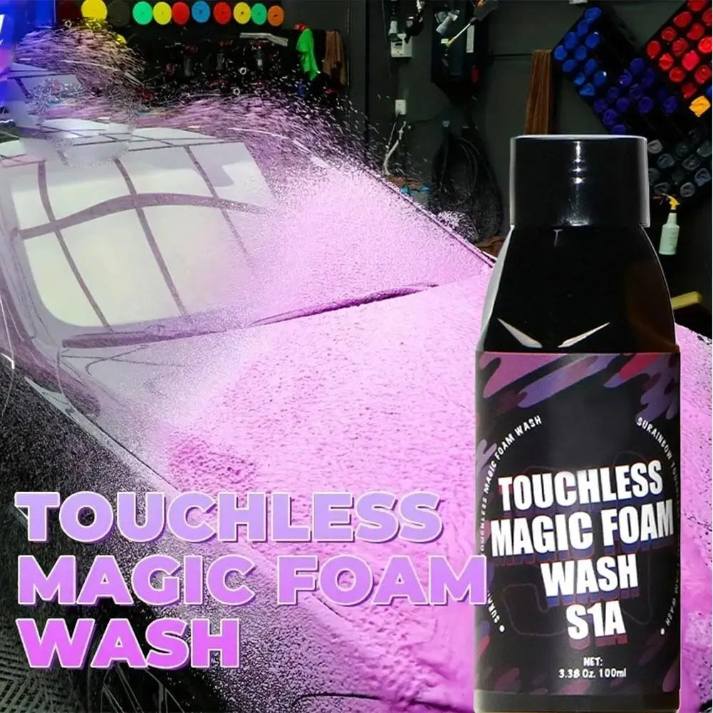 Pink PA Concentrated Car Wash Liquid Avalanche High-Foam Concentrate Water Wax Cleaner & Polish Dirt-Removing Pre-Wash Solution Peaceful Pleasures Health and Wellness
