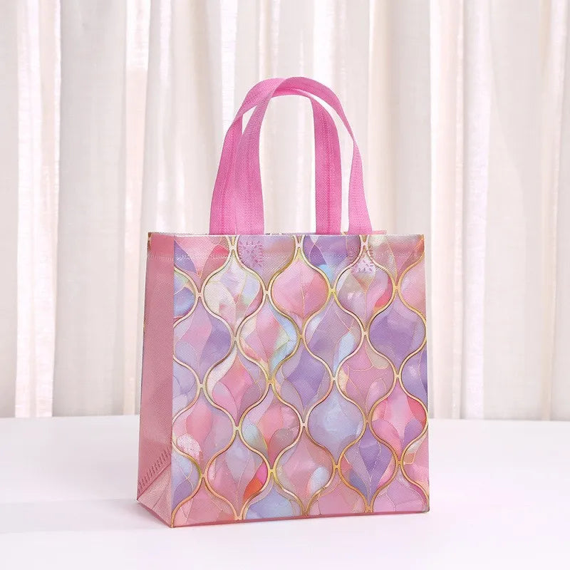 Christmas Non-Woven Tote Bag | Kids Gift & Reusable Storage