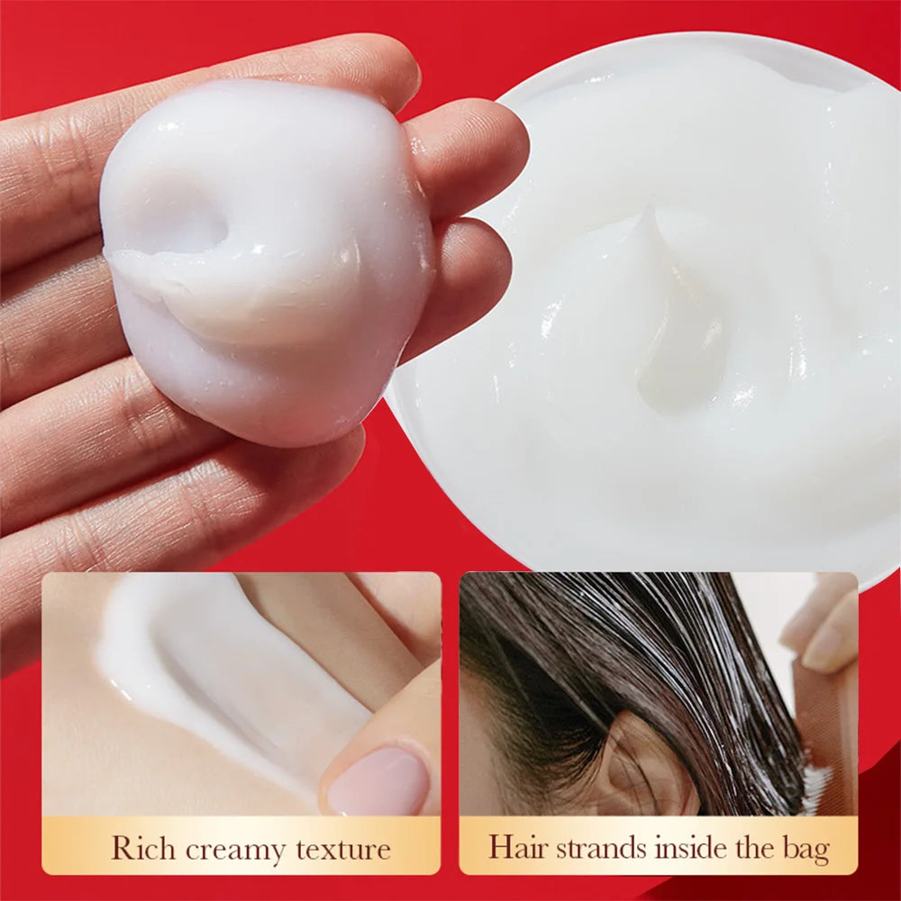 REAROYA Biotin Collagen Keratin Hair Mask – Dry Damaged Hair