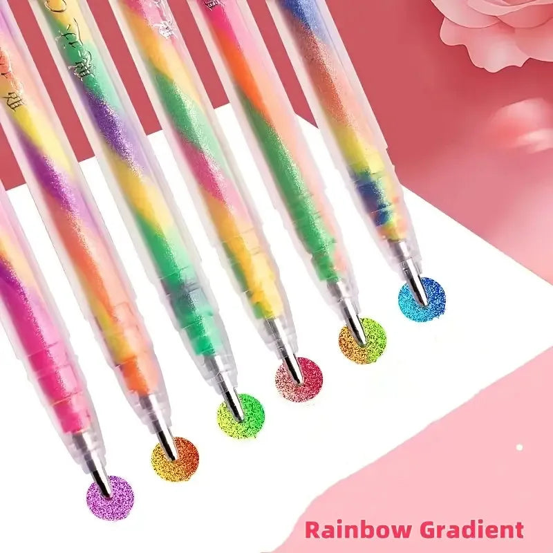 Neon Glitter Gel Pen Set 1.2mm | Journaling, Crafts & Art