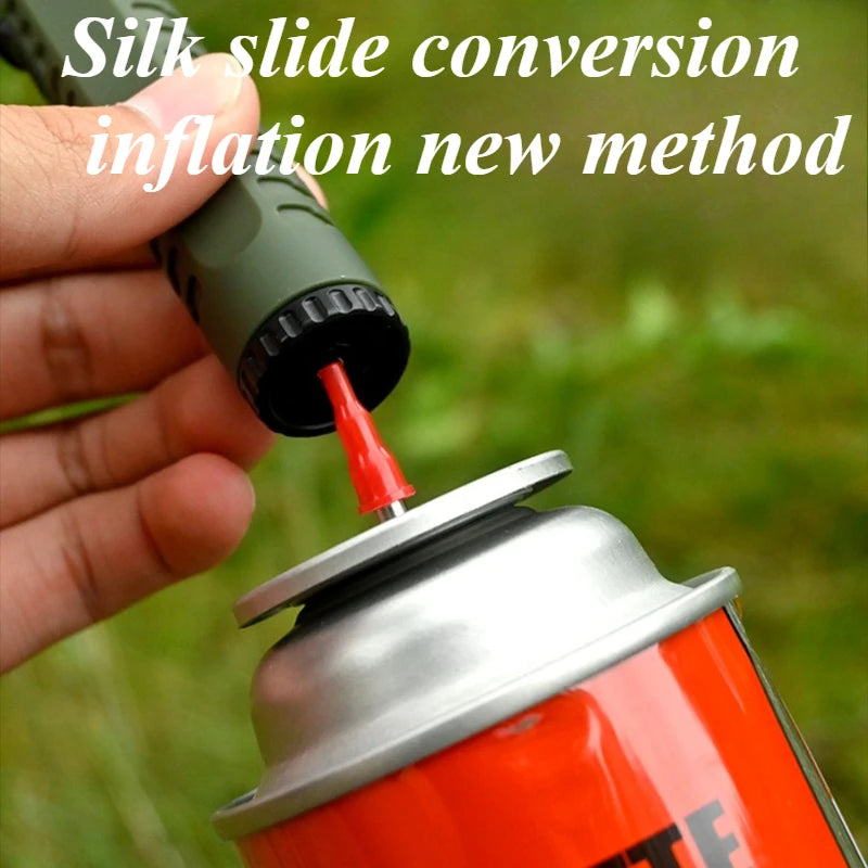5-Piece Cassette Gas Cylinder Inflation Nozzle Adapter Set Gas Refill Adapter Peaceful Pleasures Health and Wellness