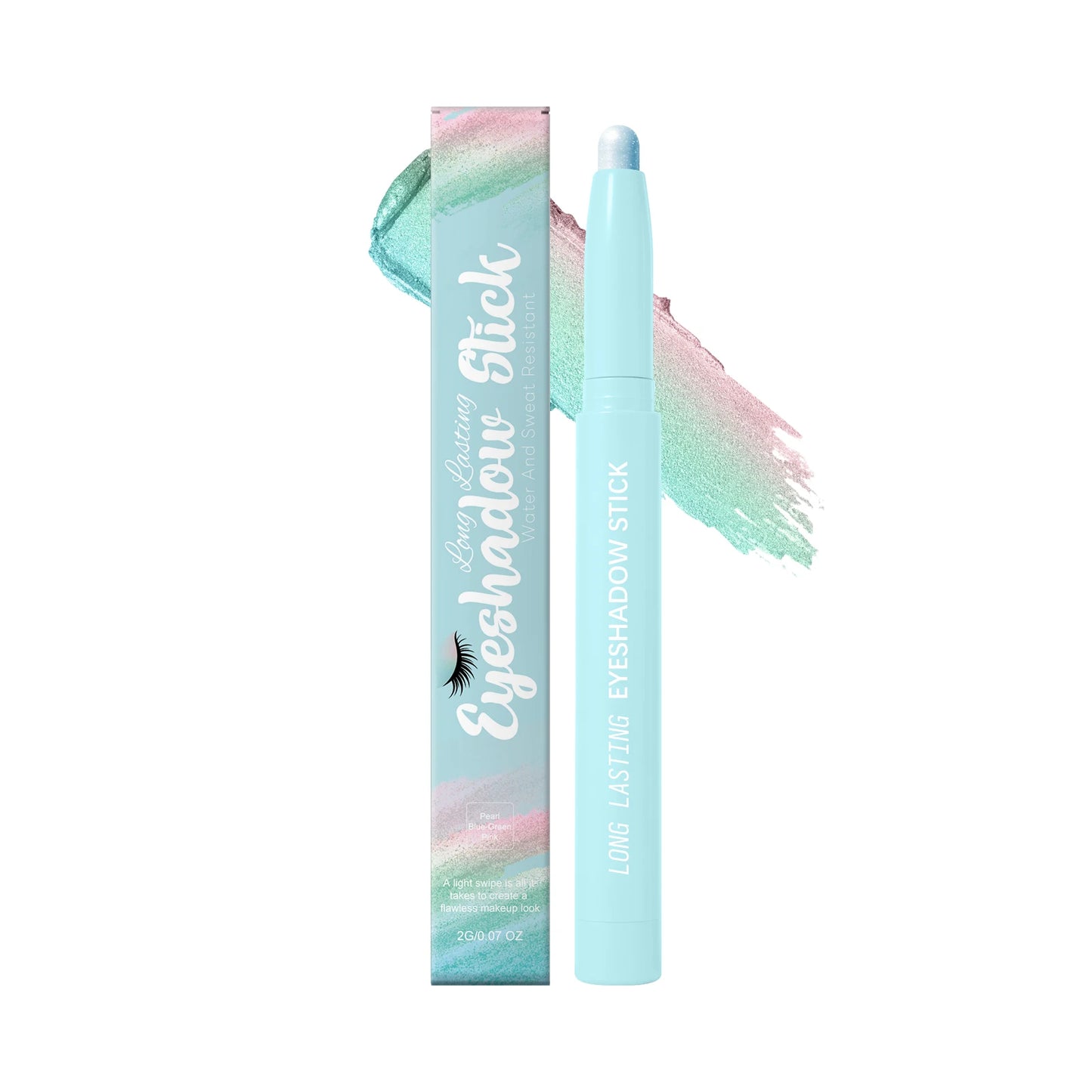 Waterproof Eyeshadow Stick | Shimmer, Matte & Glitter Shades