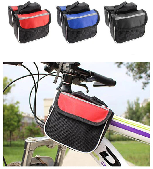 Bicycle Front Frame Bag | MTB Phone Top Tube Bag – 105g Bike Frame Bag Peaceful Pleasures Health and Wellness
