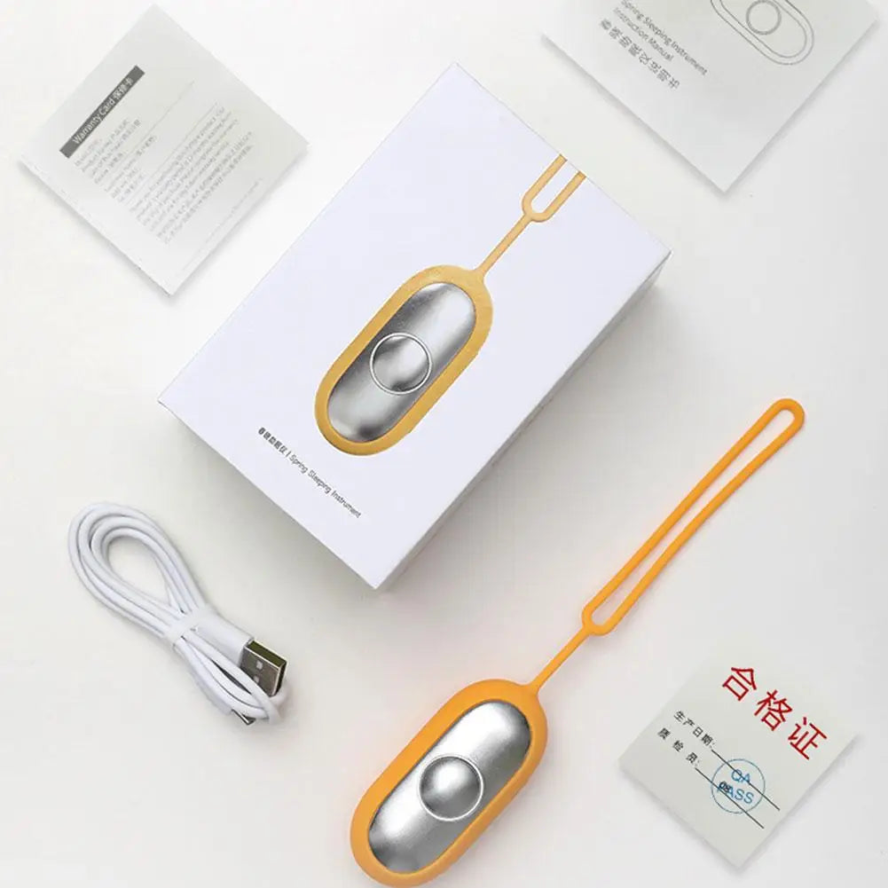 1Pcs Handheld Sleep Aid Device Rechargeable Relieve Anxiety Stress Quick Sleep Aid Handheld Sleep Device Intelligent Calming Peaceful Pleasures Health and Wellness