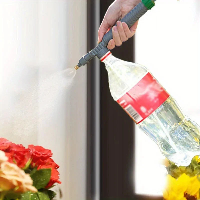 Universal Bottle Spray Head – Garden Watering & Misting Tool