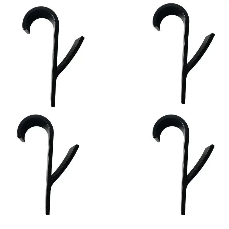 Radiator Towel Hanger Hooks – Clip-On PS Plastic Storage Hooks (1–5 pcs)