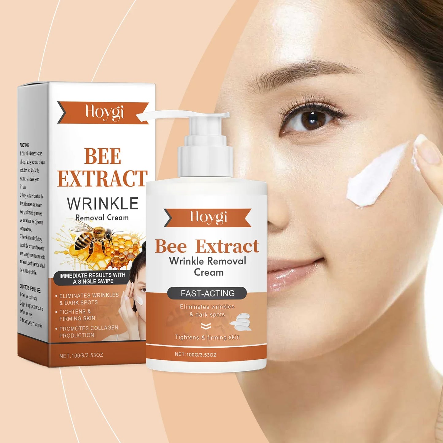 Hoygi Bee Venom Firming Face & Body Cream – Anti-Aging 100g