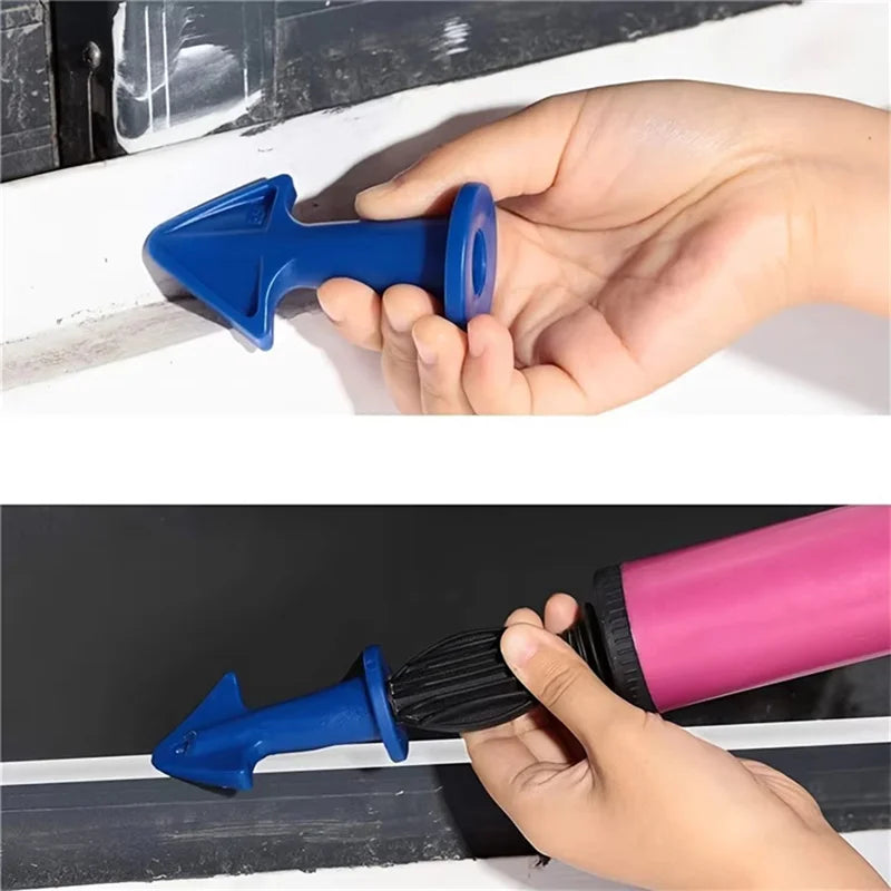 3PCS Caulking Nozzle Applicator,Silicone Caulking Tools Kit(6.5R, 10R, 13R) Reusable Finisher Adapter,Sealant Nozzle,Caulk Saver Peaceful Pleasures Health and Wellness