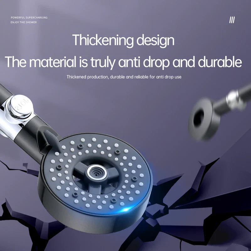 5-Mode High Pressure Handheld Shower Head | Water Saving