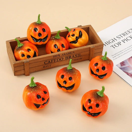 Halloween Foam Ghost & Pumpkin Miniatures | DIY Craft Charms Halloween Craft Charm Oasis Select Ghost face 1