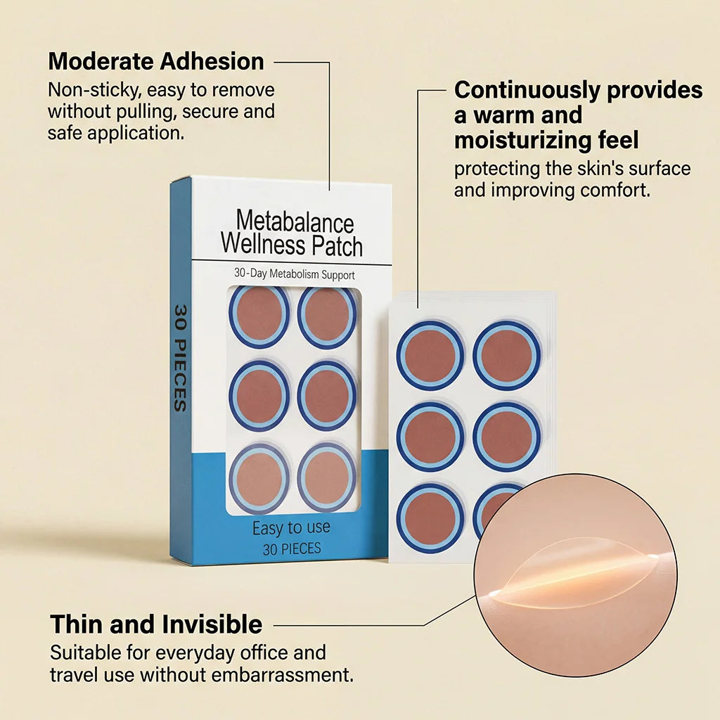 Ginger Body Care Patches Adjust Body Balance Gentle Physical Care Enhance Metabalance Skins Friendly Breathable Wellness Patch Peaceful Pleasures Health and Wellness