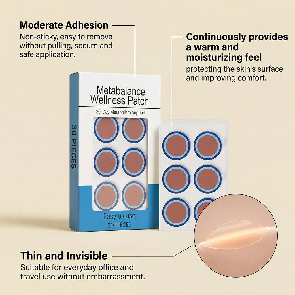 Ginger Body Care Patches 30pcs – Breathable Wellness Patch
