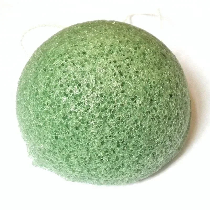 Natural Konjac Face Sponge 2-Pack – Gentle Exfoliating Cleansing