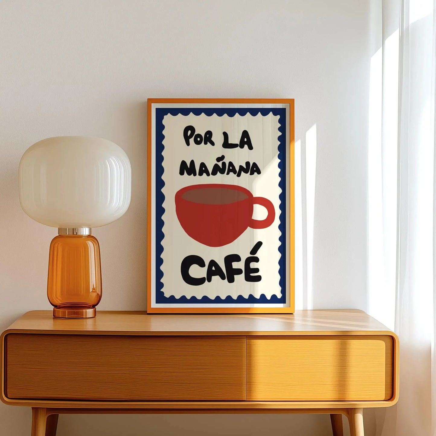 But First Cafecito Canvas Print | Spanish Quote Wall Art