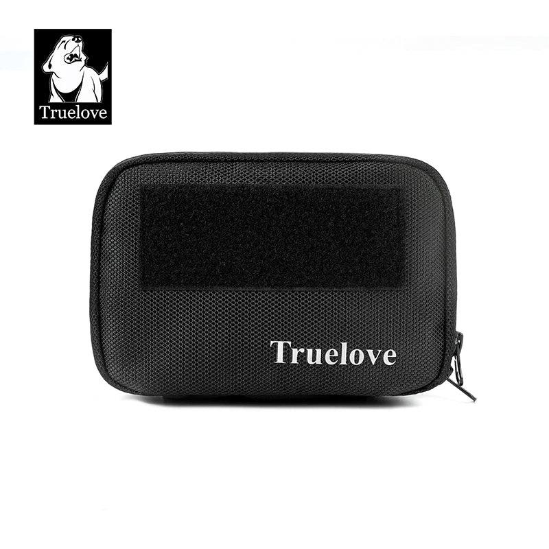 Truelove Tactical Dog Vest Harness Saddle Bag Pouches | TLB3011 Peaceful Pleasures Health and Wellness Black