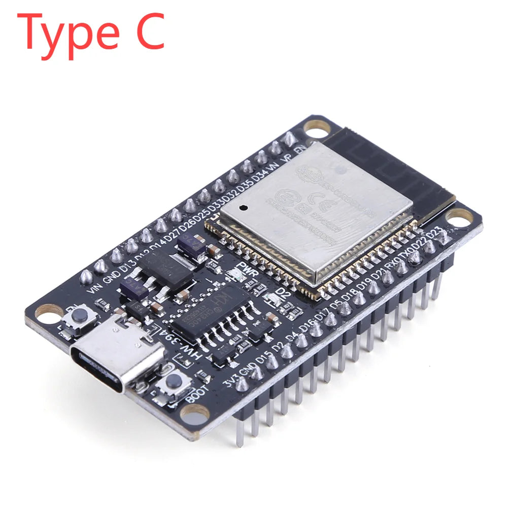 E32 Development Board WiFi+Bluetooth Module Ultra-Low Power Consumption Dual Core Micro USB C Peaceful Pleasures Health and Wellness Type C