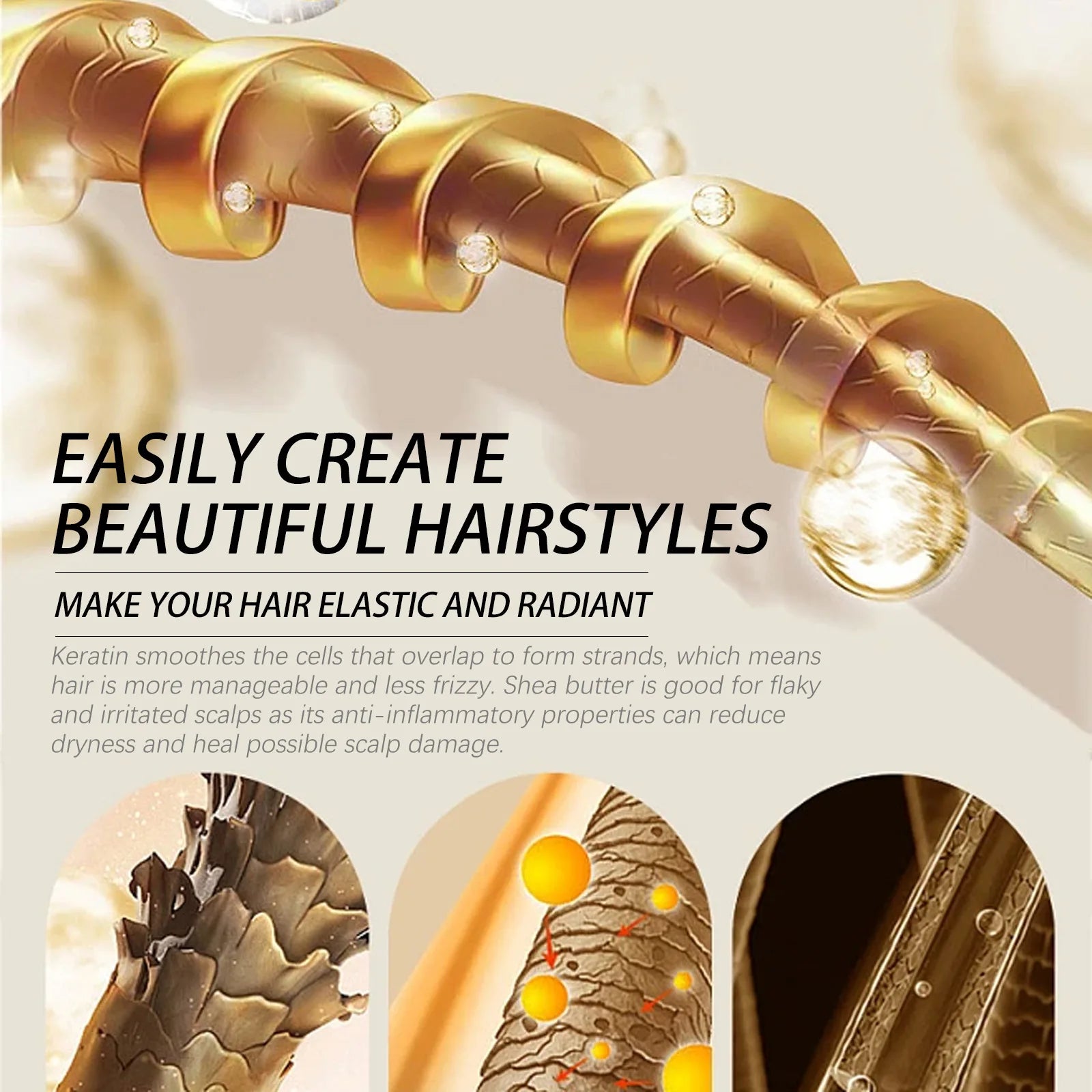 Hair Repair Mask for Frizzy and Dry Hair Treatment Peaceful Pleasures Health and Wellness