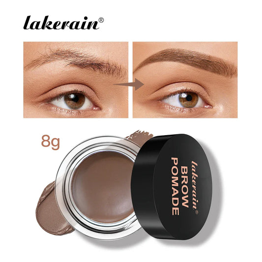 Lakerain Brow Pomade – Waterproof Long-Lasting Eyebrow Tint Eyebrow Pomade Oasis Select