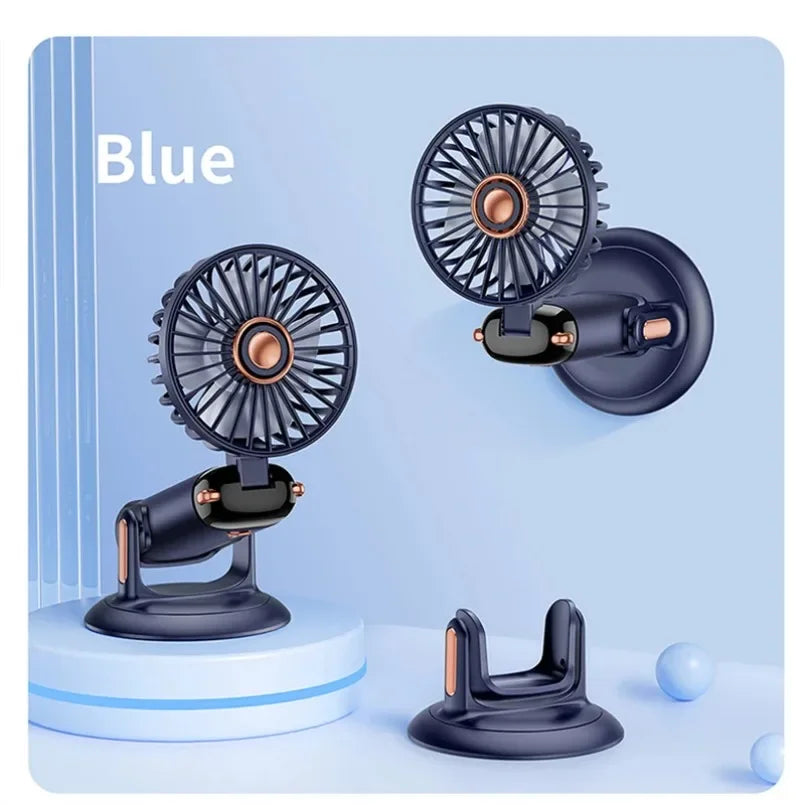 URGGU Mini Portable Neck Fan – 5-Speed USB Rechargeable
