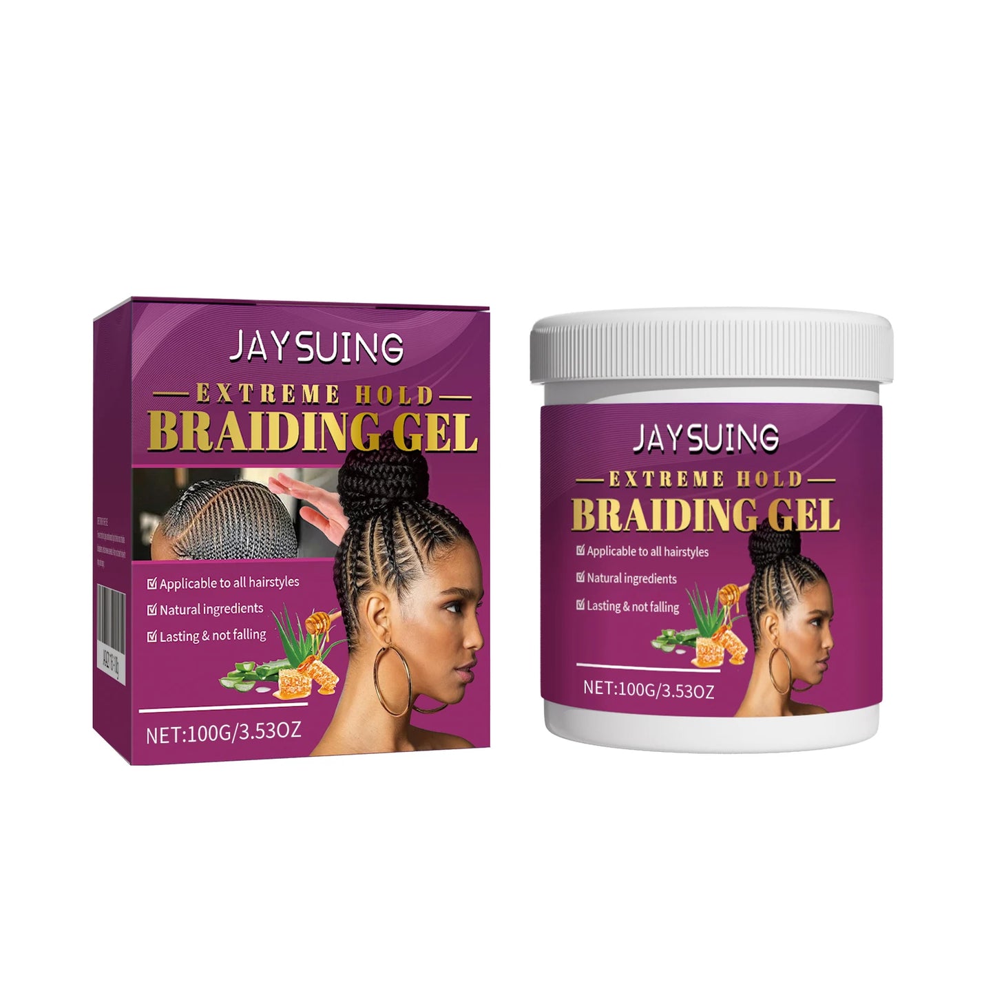 Dreadlock Styling Gel – Strong Hold, Frizz Control & Moisture