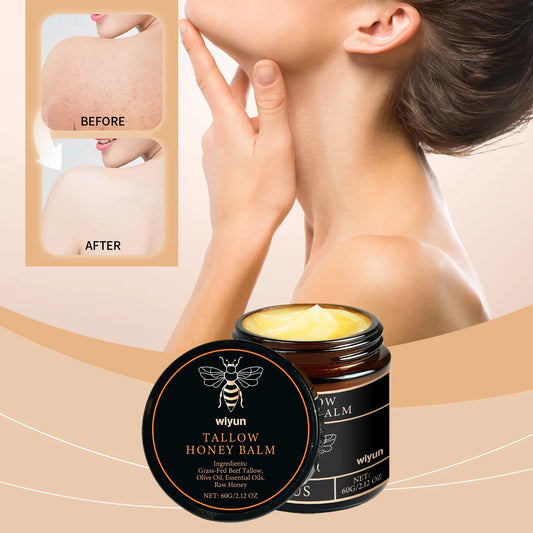 WIYUN Tallow Honey Cream – Brightening Face & Body Moisturizer Face & Body Cream Peaceful Pleasures Health and Wellness