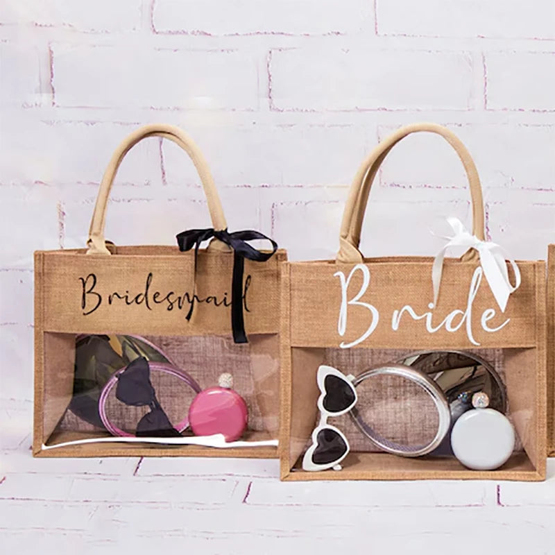 Bridal Beach Tote Bag | Bachelorette Bridesmaid Gift Bridal Tote Bag Peaceful Pleasures Health and Wellness