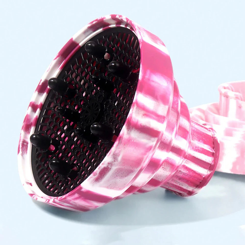 Silicone Hair Dryer Hood Diffuser – Universal Fit Attachment