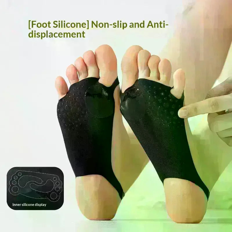 Women's Invisible Open-Toe Boat Socks | Non-Slip & Breathable