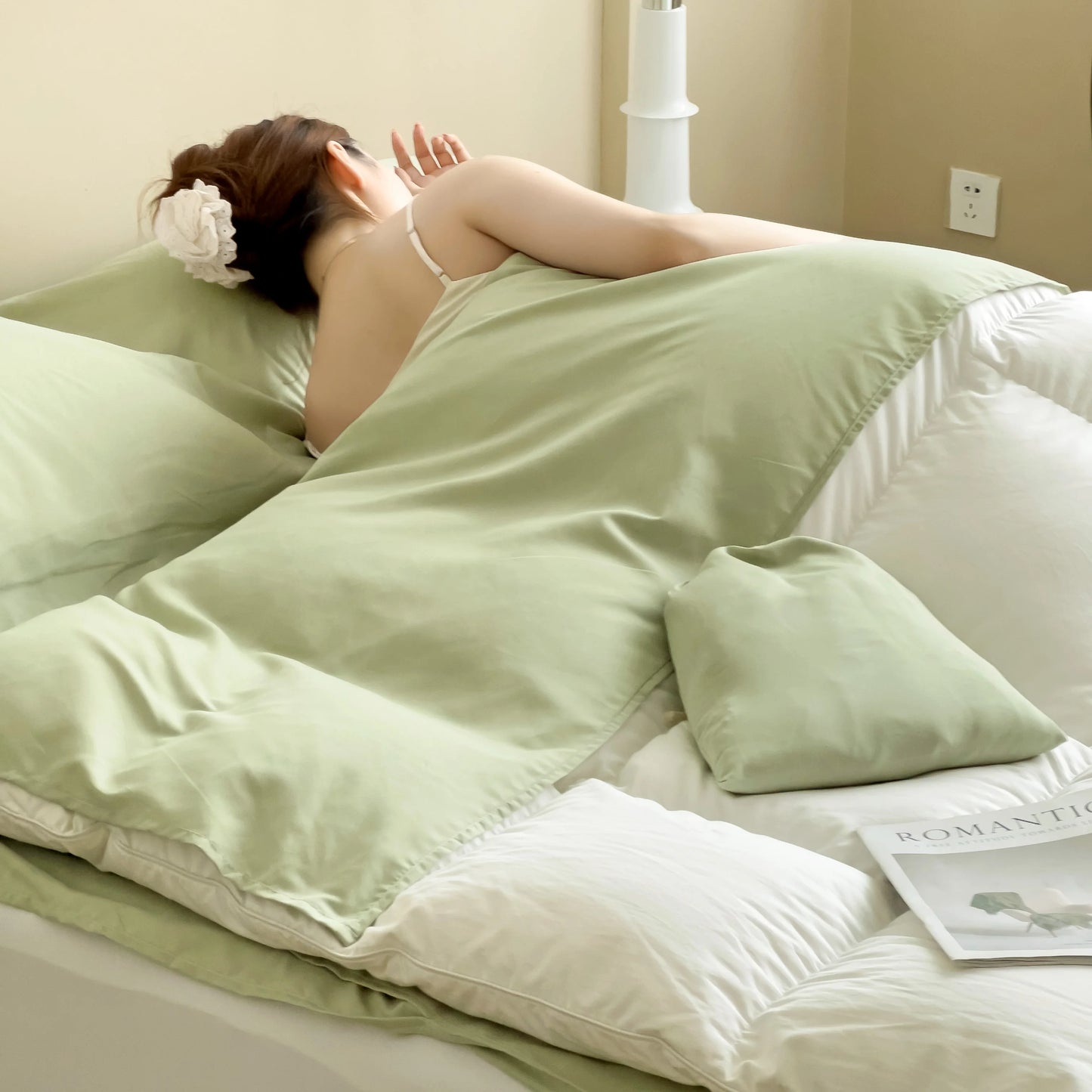 Portable 3-in-1 Travel Bed Sheet Set | Flat Sheet & Pillowcase