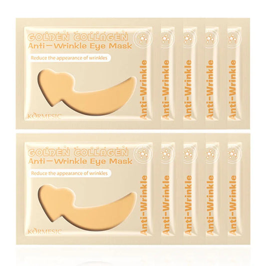 24K Gold Collagen Eye Patches – Dark Circles & Anti-Aging Mask Eye Gel Mask Peaceful Pleasures Health and Wellness