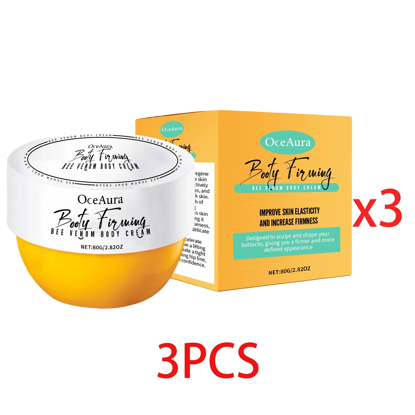 OceAura Butt Lift Firming Cream | Sculpt, Tighten & Hydrate