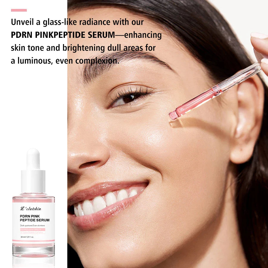 SANENDI PDRN Pink Peptide Niacinamide Glow Face Serum