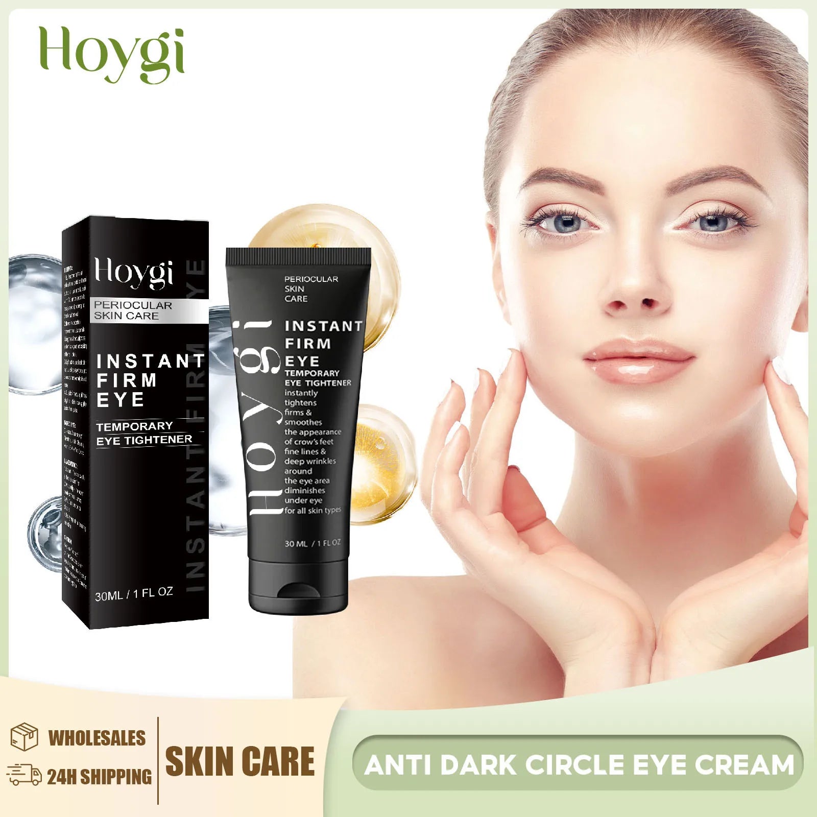 Moisturizing Eye Cream Dark Circle Remover Firming Lifting Remove Eye Bags Puffiness Lightening Fine Line Anti-wrinkle Eye Cream Peaceful Pleasures Health and Wellness Default Title