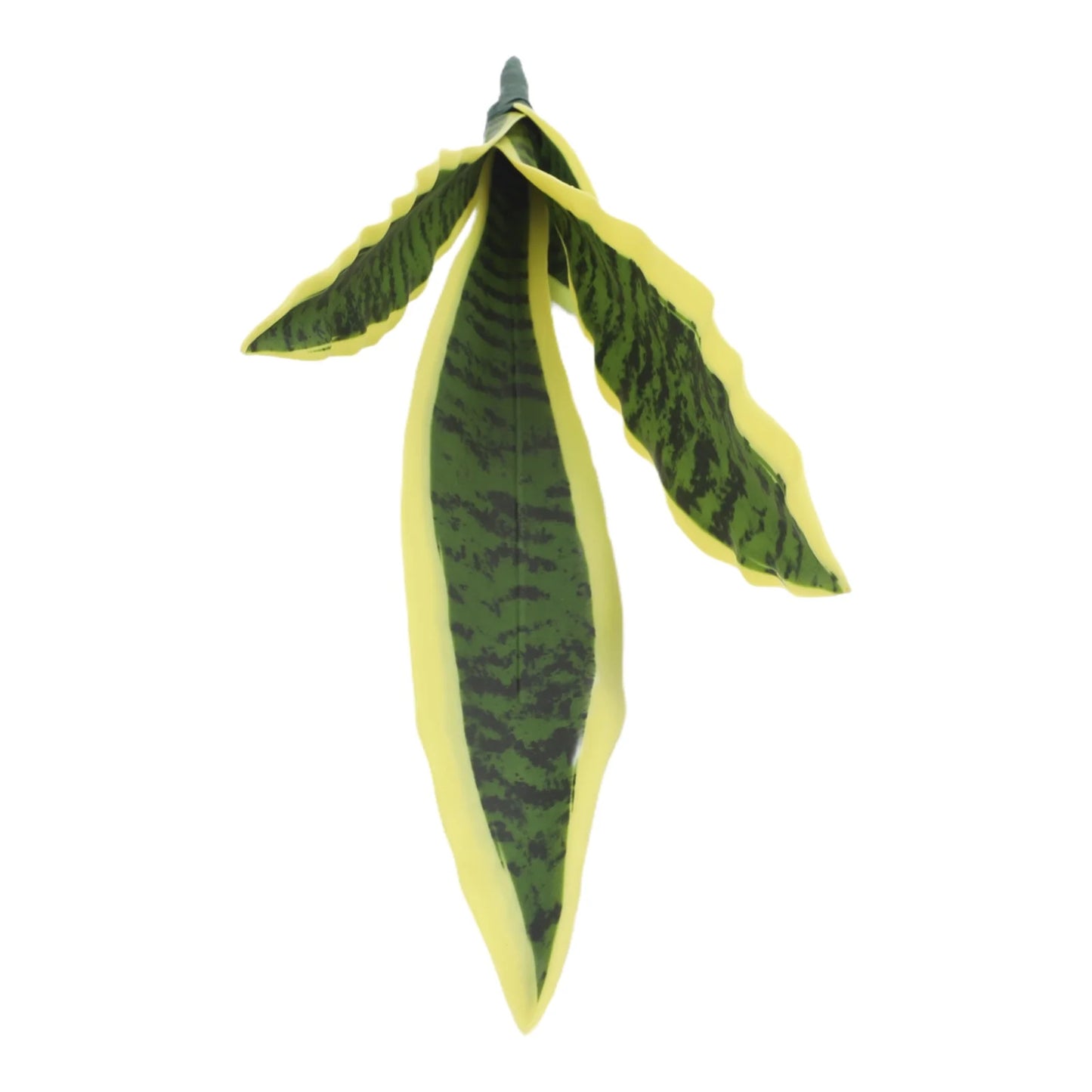Artificial PVC Snake Plant Fake Green Plants Low-maintenance Home