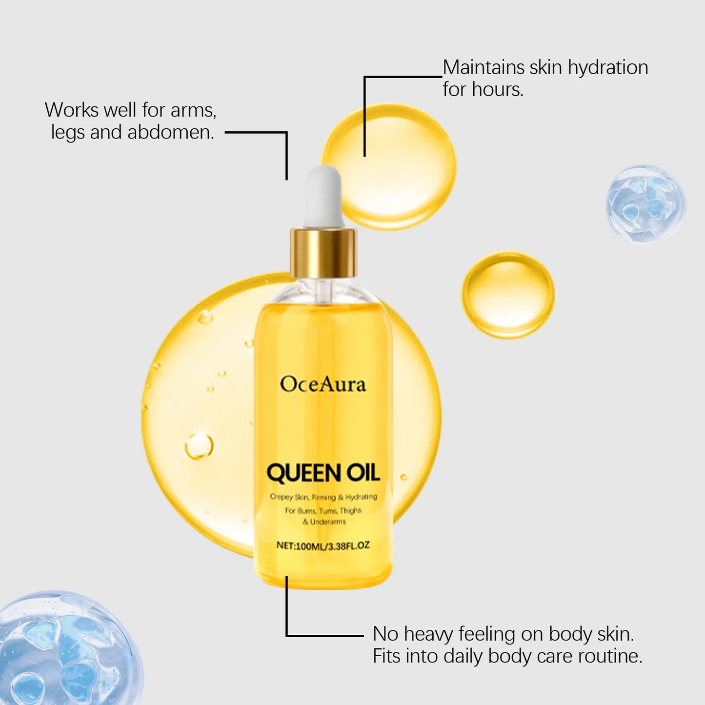 OceAura Vitamin E Body Oil – Deep Nourish & Long-Lasting Hydration