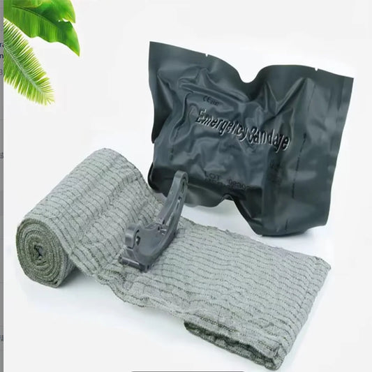 Tactical Compression Bandage Vacuum-Sealed First Aid 4" & 6" Compression Bandage Peaceful Pleasures Health and Wellness