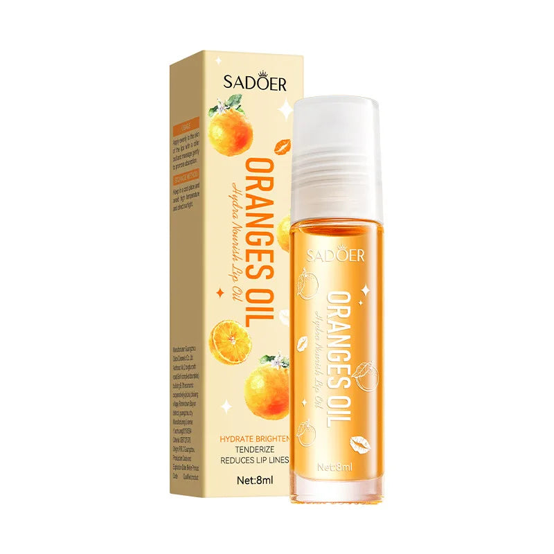 SADOER Fruit Lip Oil – Moisturizing Nourishing Anti-Wrinkle Lip Balm