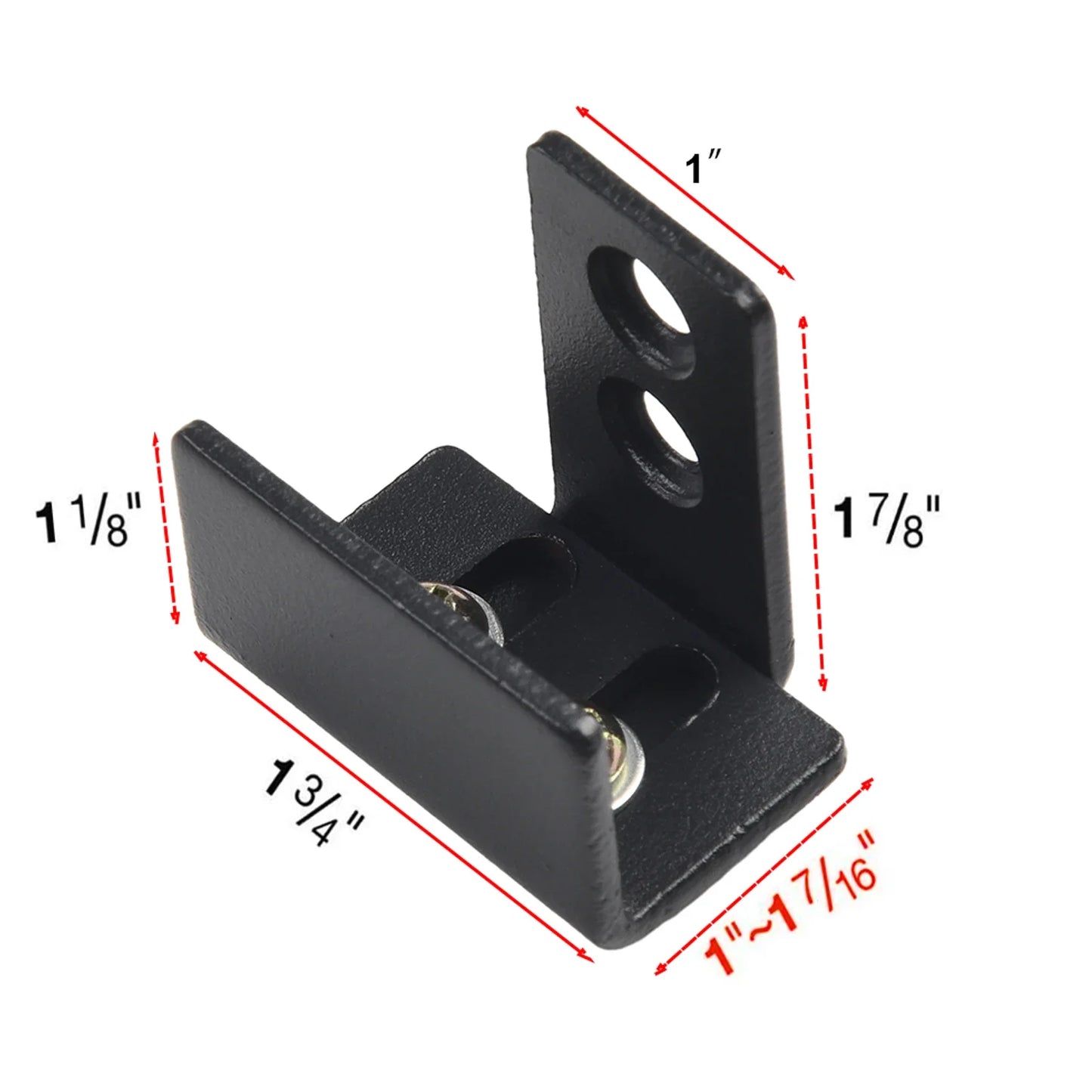 Sliding Barn Door Bottom Floor Guide Clips Adjustable Universal