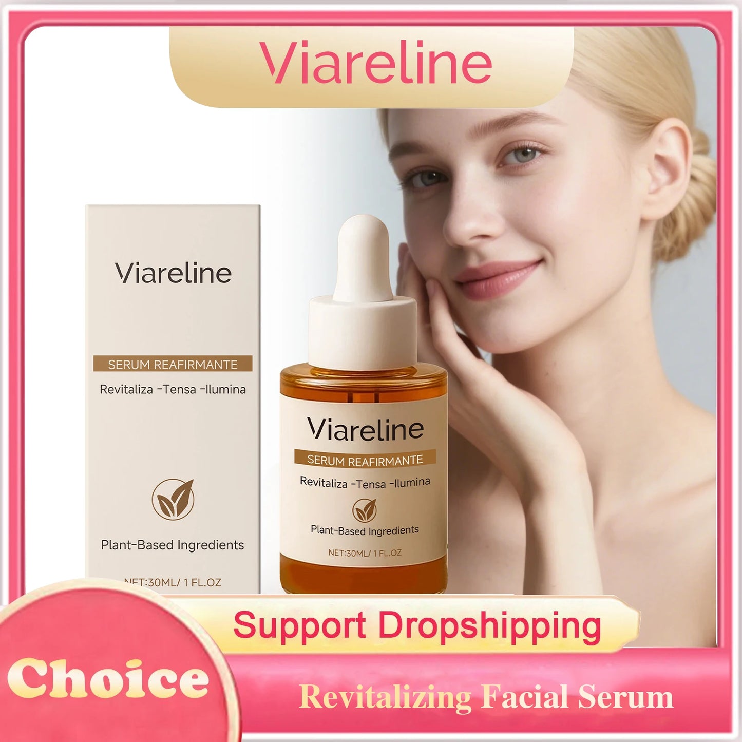 Viareline Firming Face Serum – Anti-Aging, Brightening 30ml