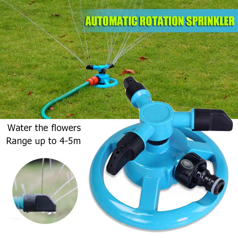 360° Auto-Rotating Garden Sprinkler – Eco-Friendly Lawn Watering Peaceful Pleasures Health and Wellness