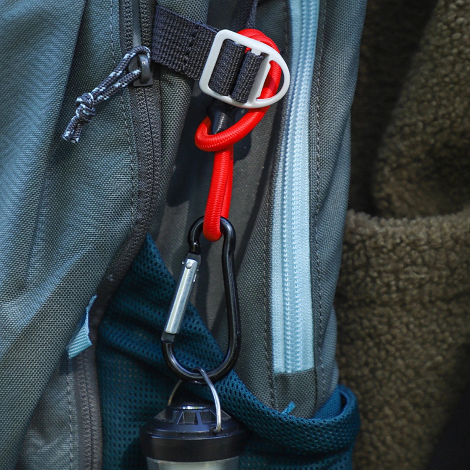 Heavy Alloy Camping Tent Buckle Ground Nail Tent Accessories Bungee Cord Buckle for Big Chain Connecting Peaceful Pleasures Health and Wellness