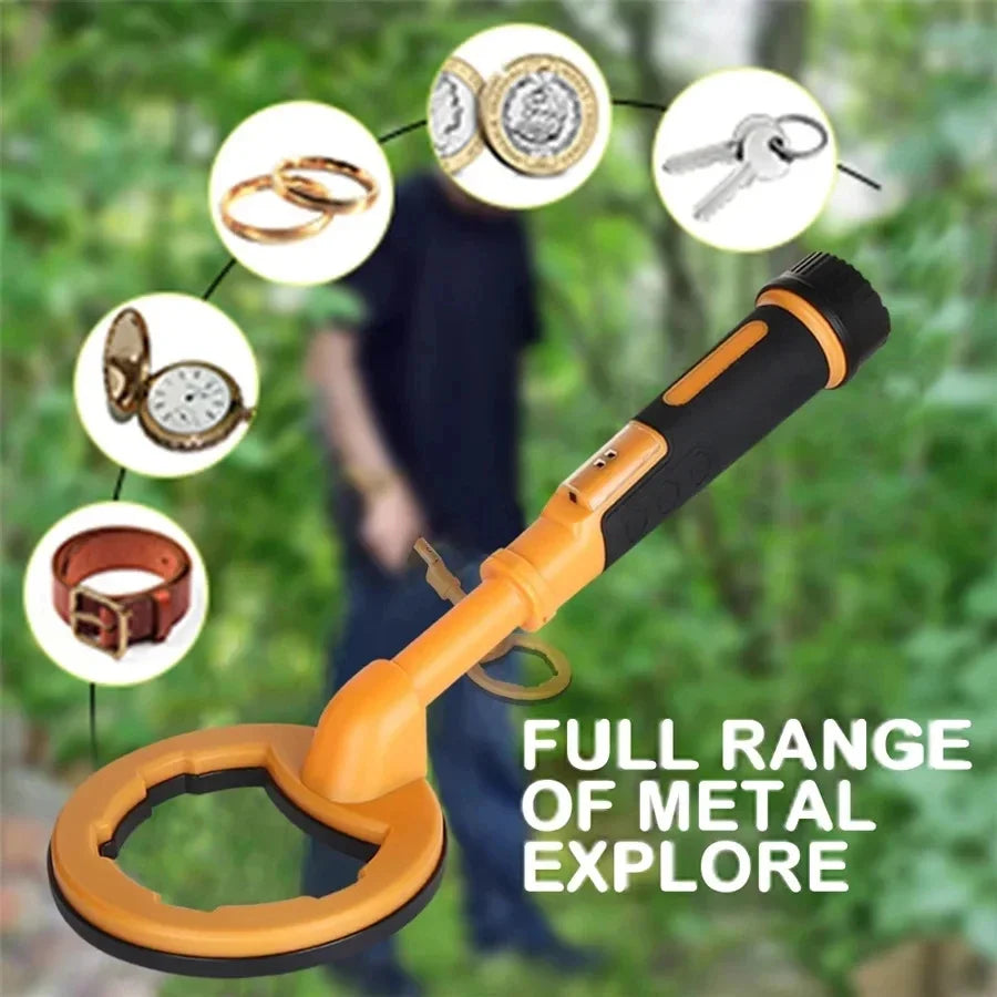 2 IN 1 Underwater Metal Detector Pulse Pinpointer Induction Diving Treasure Waterproof Metal Detector Hand Held Metal Finder Peaceful Pleasures Health and Wellness