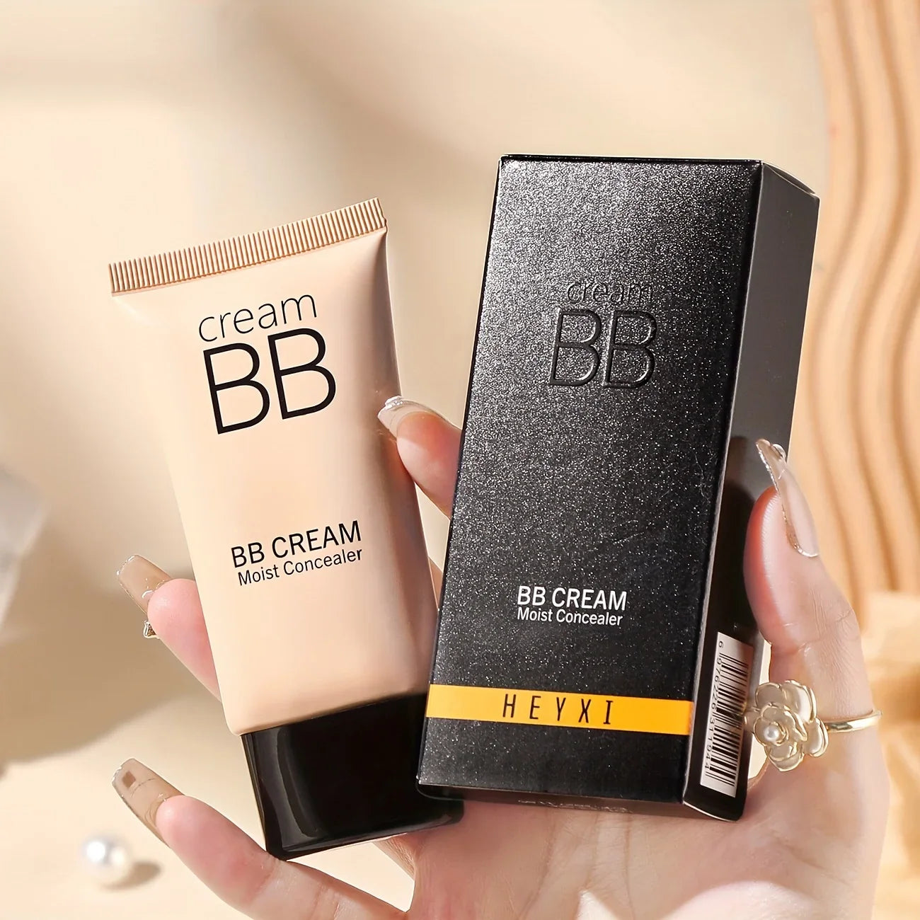 BB & CC Cream Concealer – Moisturizing Nude Liquid Foundation