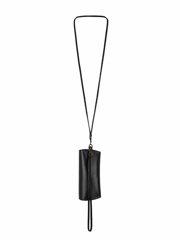 Leather Sunglass Case – Magnetic Clasp & Hanging Strap